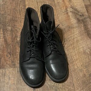 Black Leather Men's LL Bean Boots